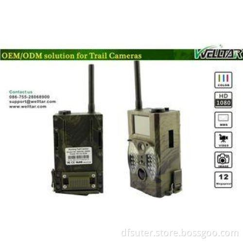 HD 720P / 1080P Video Panoramic Digital Scouting Camera , M
